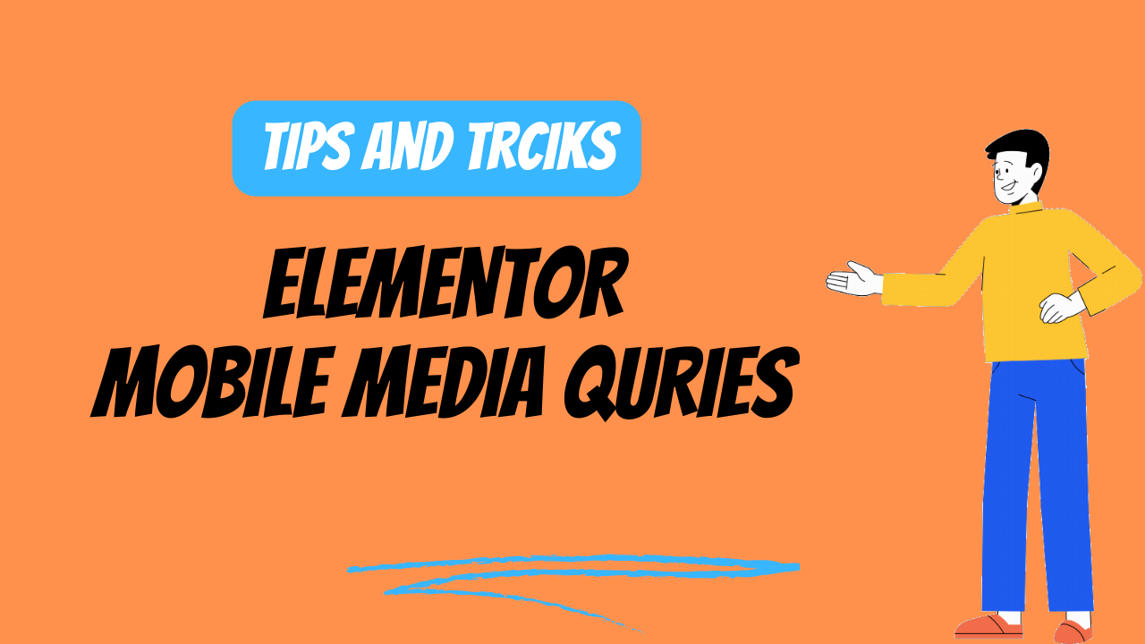 Elementor mobiel media quries